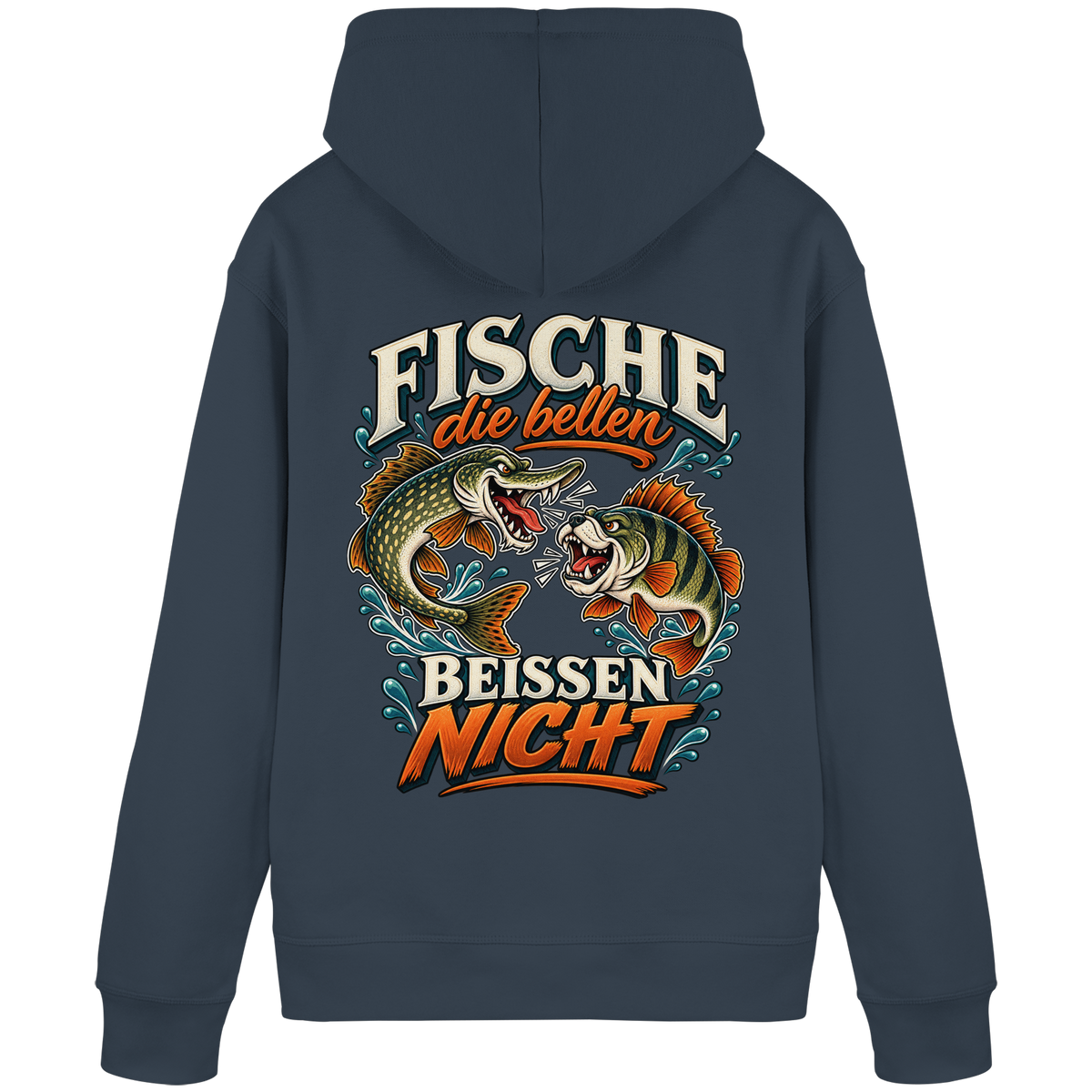 Fische die Bellen - Premium-Hoodie
