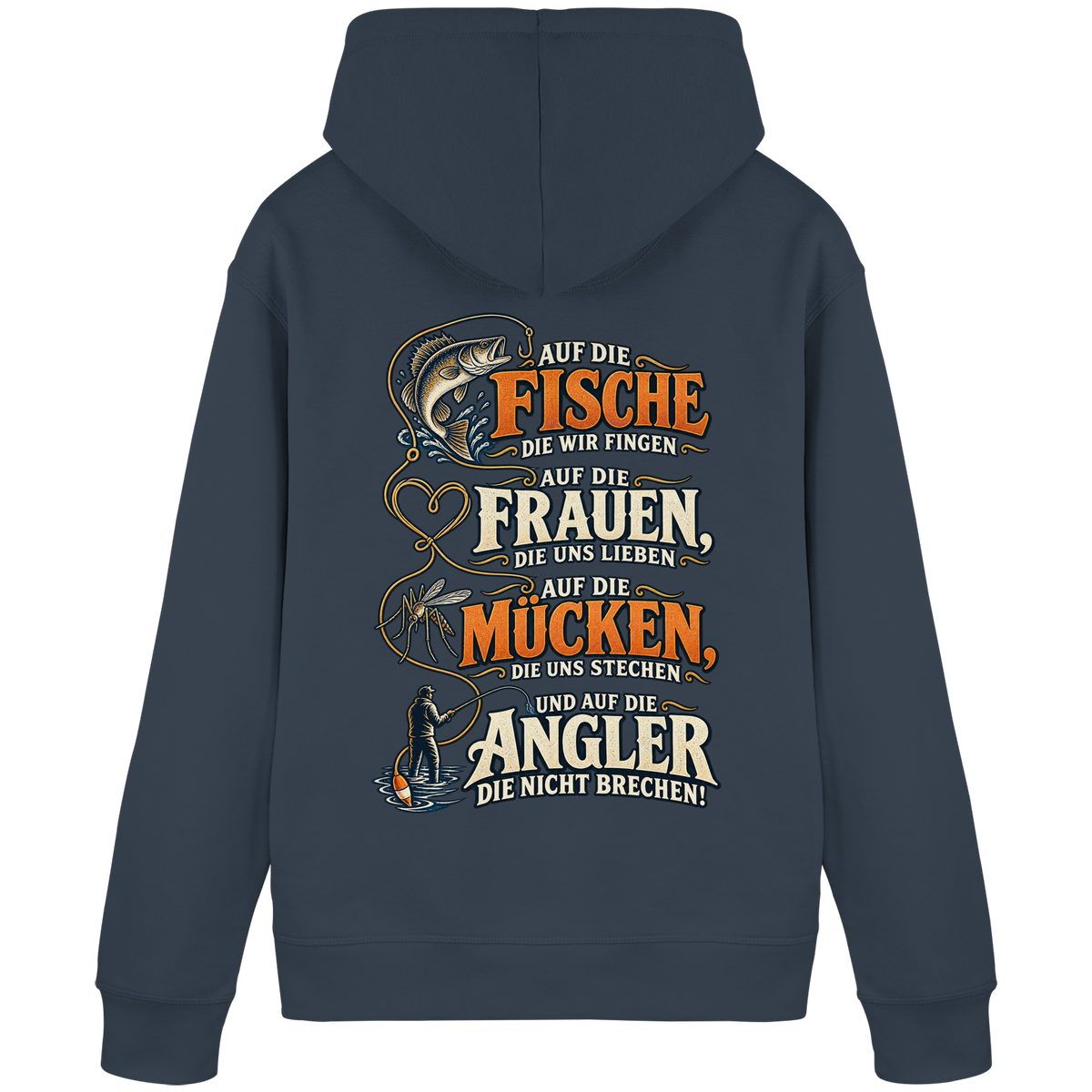 Auf Die Fische - Premium Hoodie