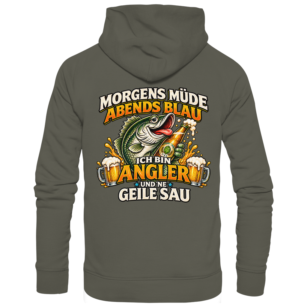 Morgens Müde - Premium-Hoodie