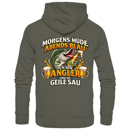 Morgens Müde - Premium Hoodie