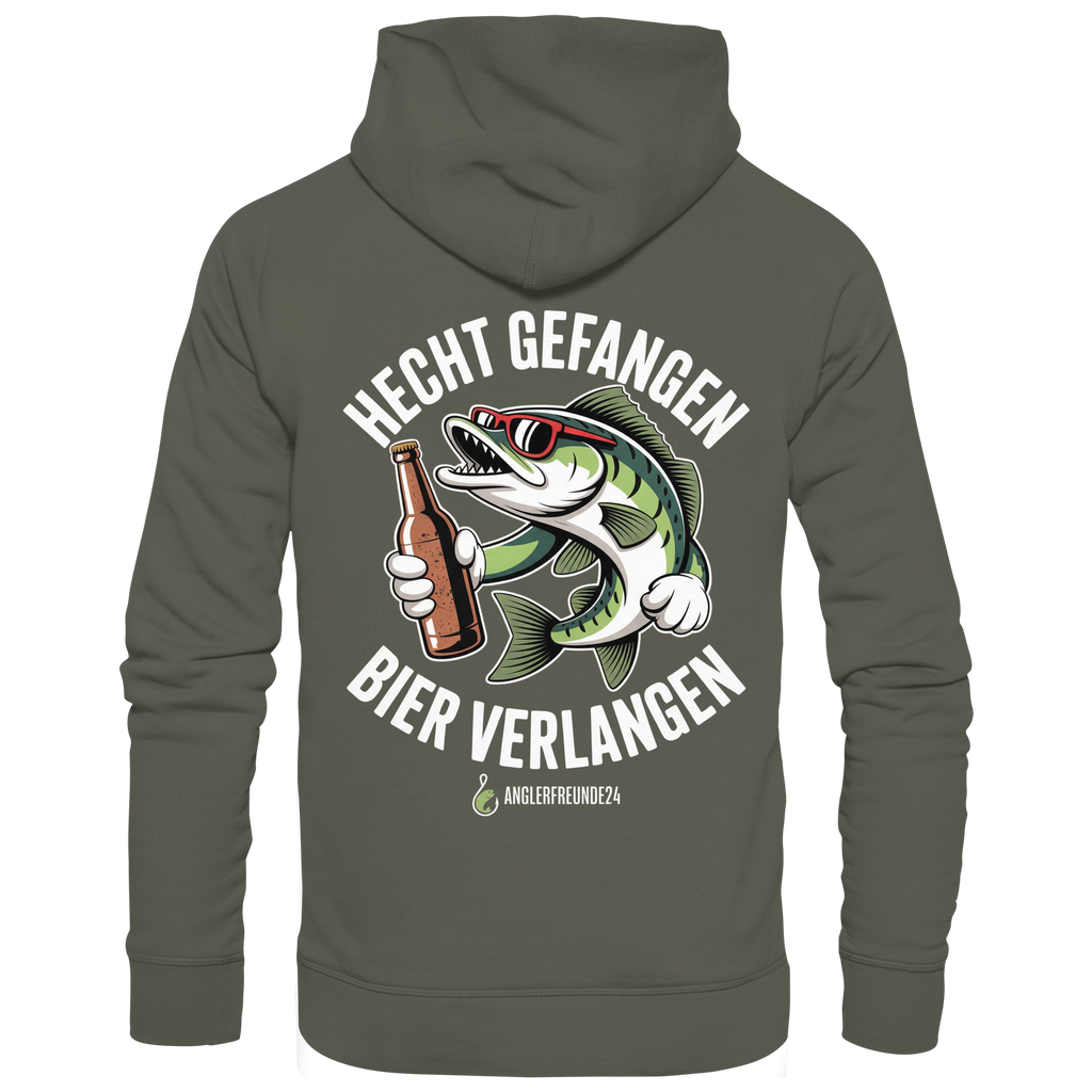 Hecht Gefangen  - Premium Hoodie