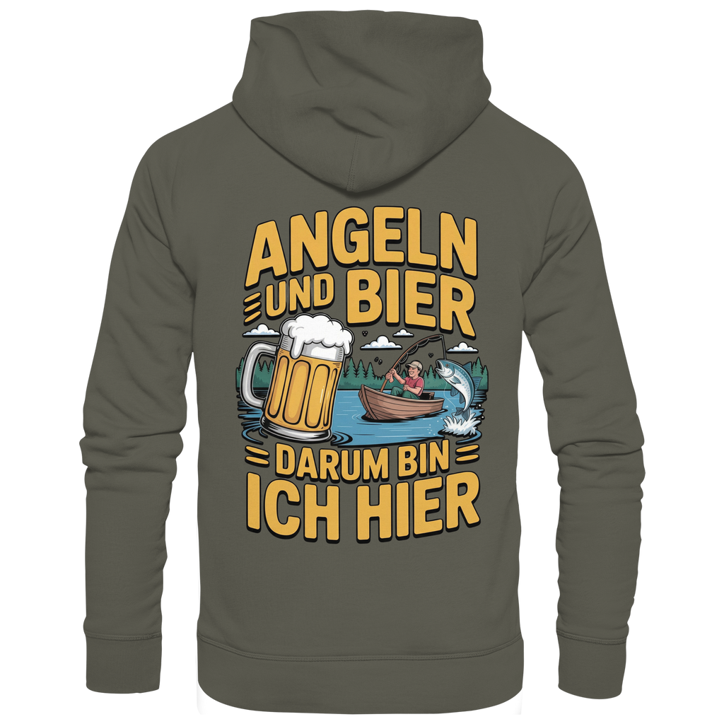 Angeln und Bier  - Premium Hoodie