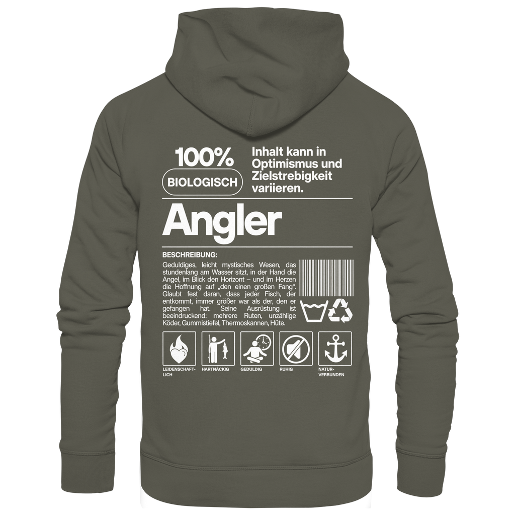 100% Angler - Premium Hoodie