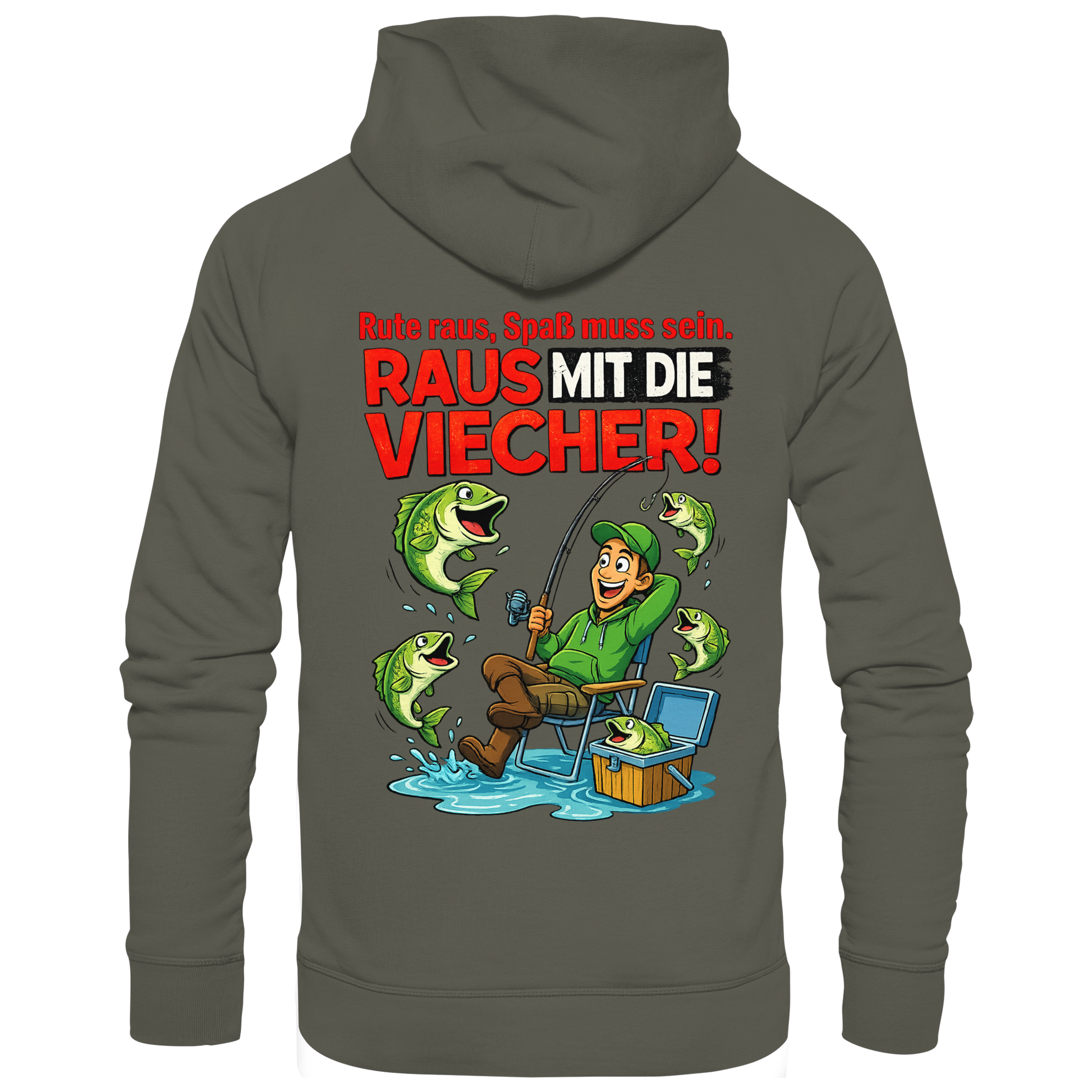 Raus Mit Die Viecher  - Premium Hoodie