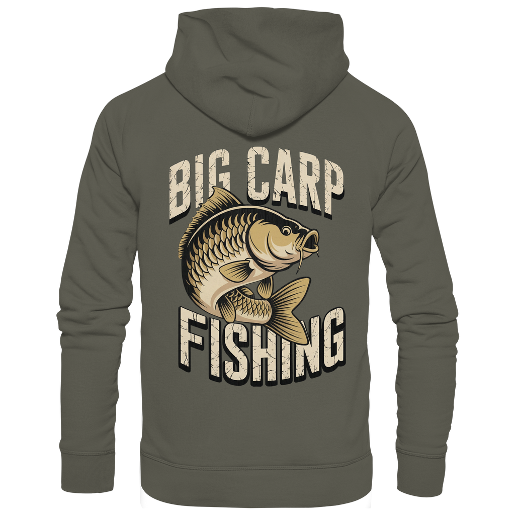 Big Carp Fishing - Premium Hoodie
