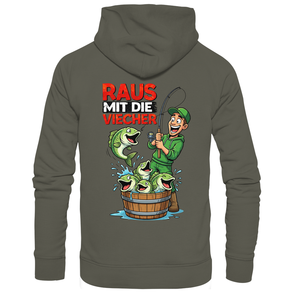 Raus Mit Die Viecher - Premium Hoodie