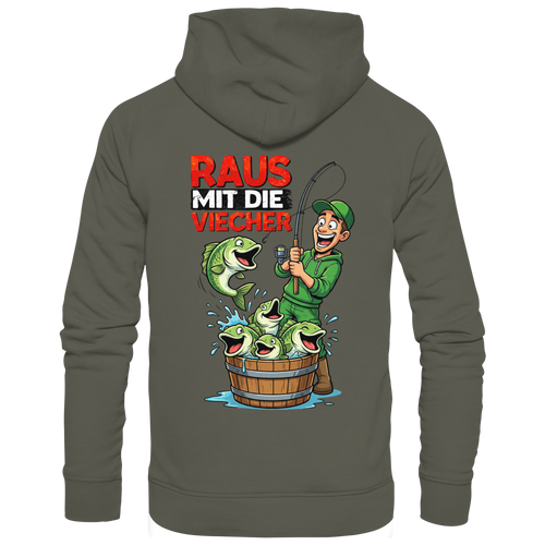 Raus Mit Die Viecher - Premium Hoodie