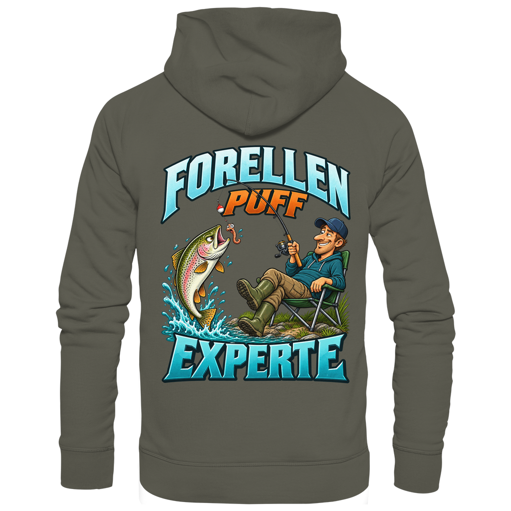 Forellen Puff Experte - Premium-Hoodie