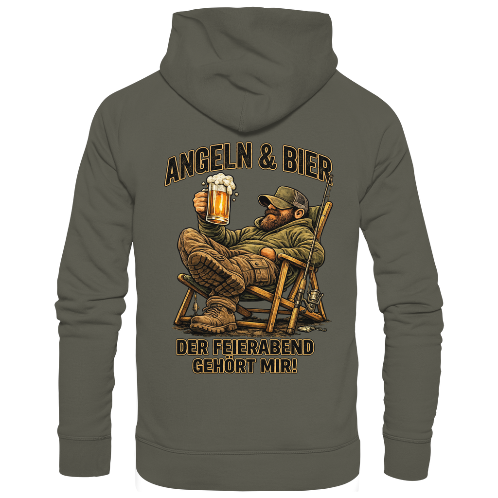 Angeln & Bier - Premium Hoodie