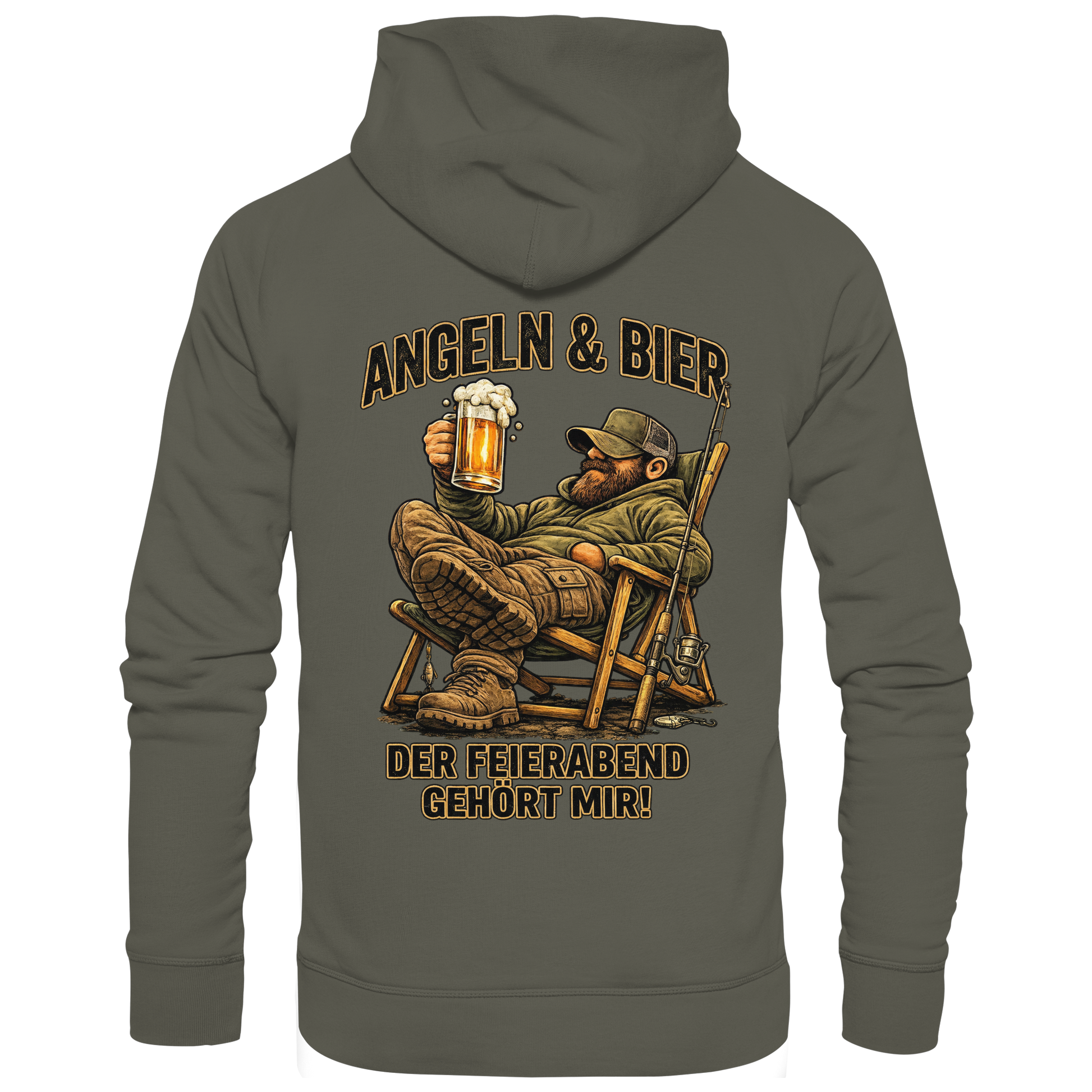 Angeln & Bier - Premium Hoodie