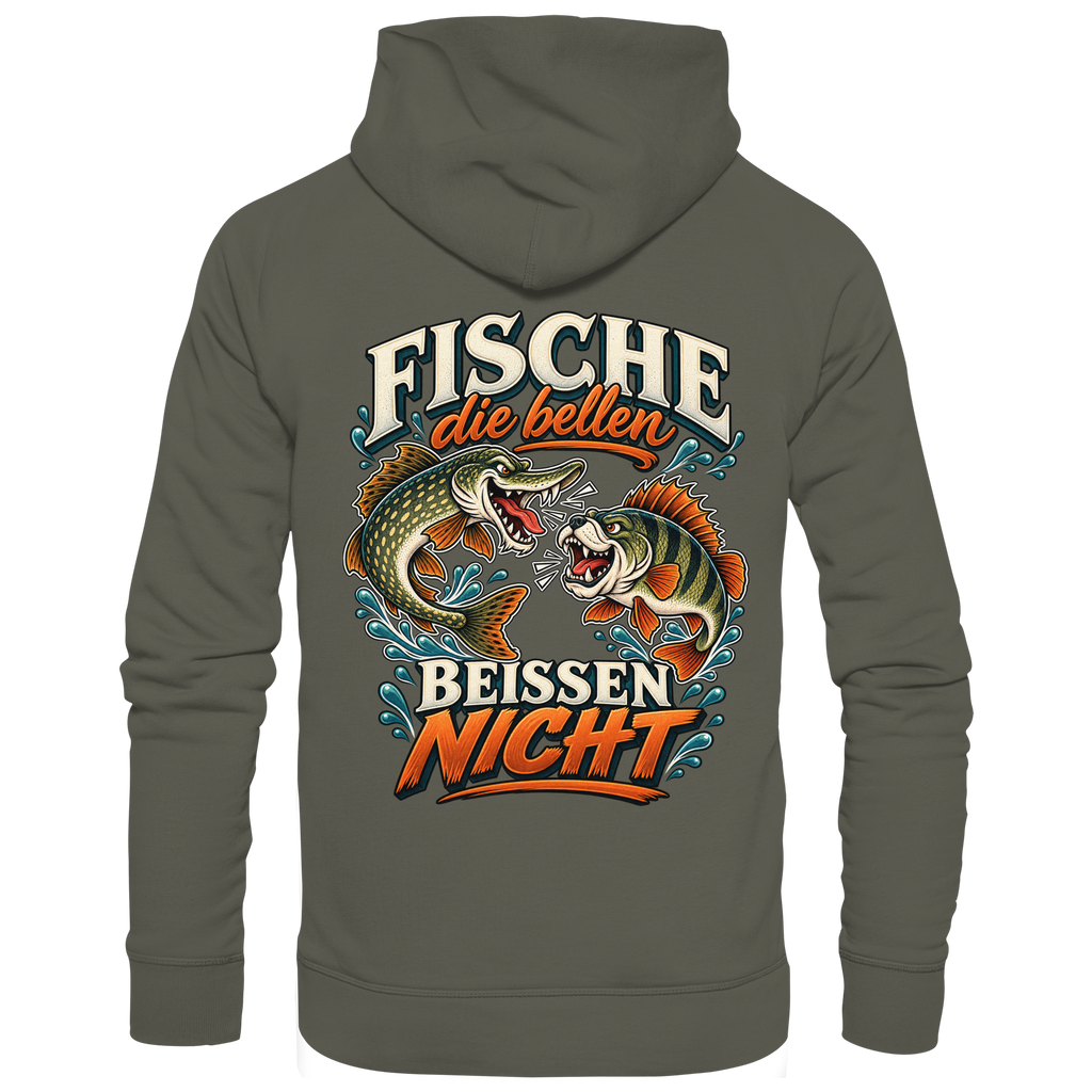 Fische die Bellen - Premium-Hoodie