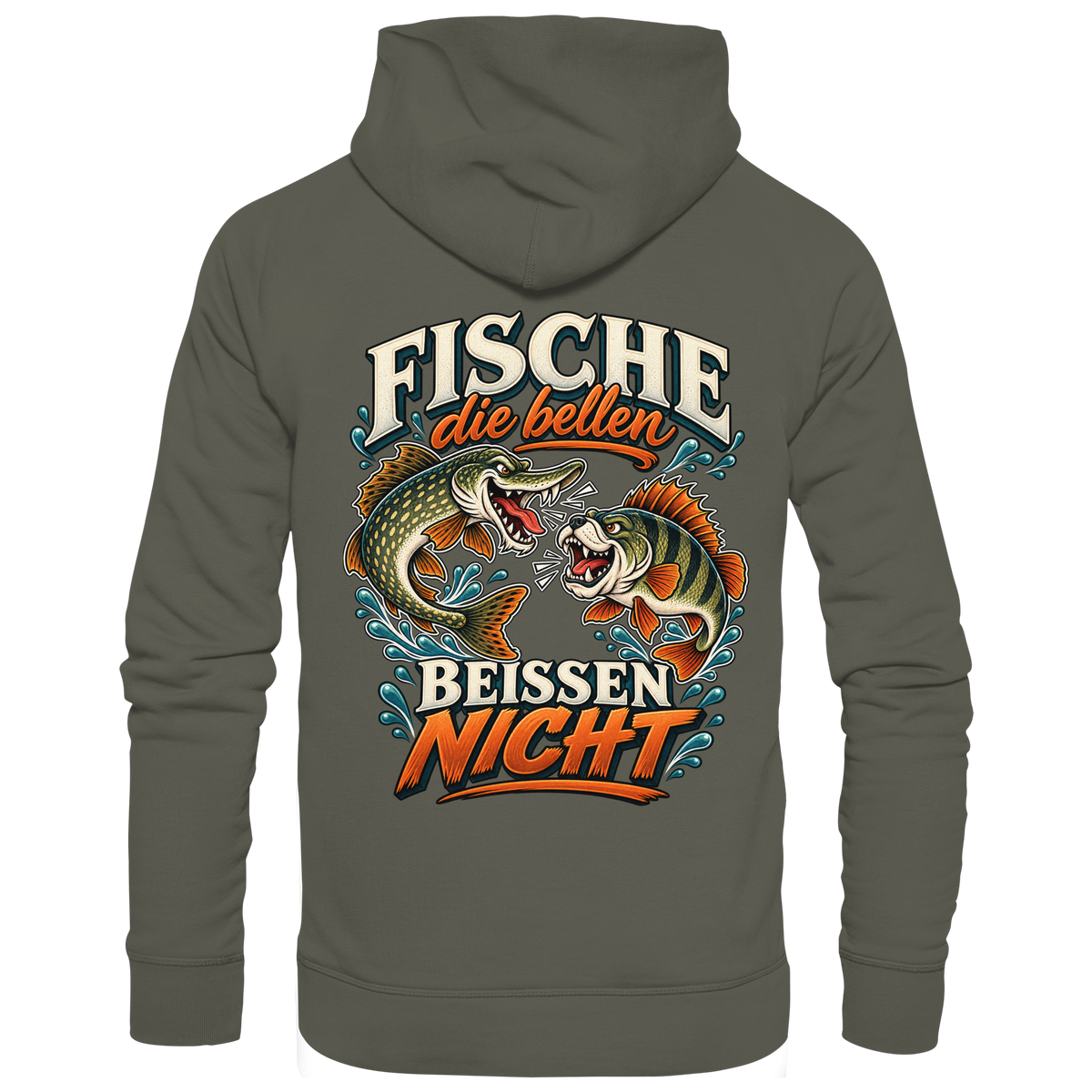 Fische die Bellen - Premium-Hoodie