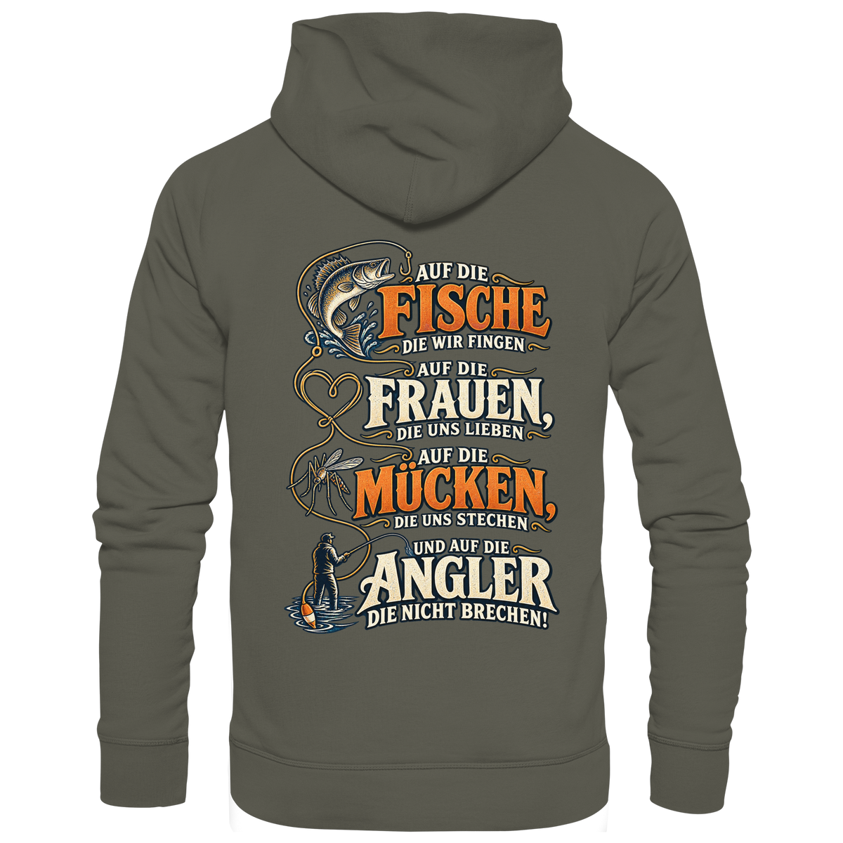 Auf Die Fische - Premium Hoodie