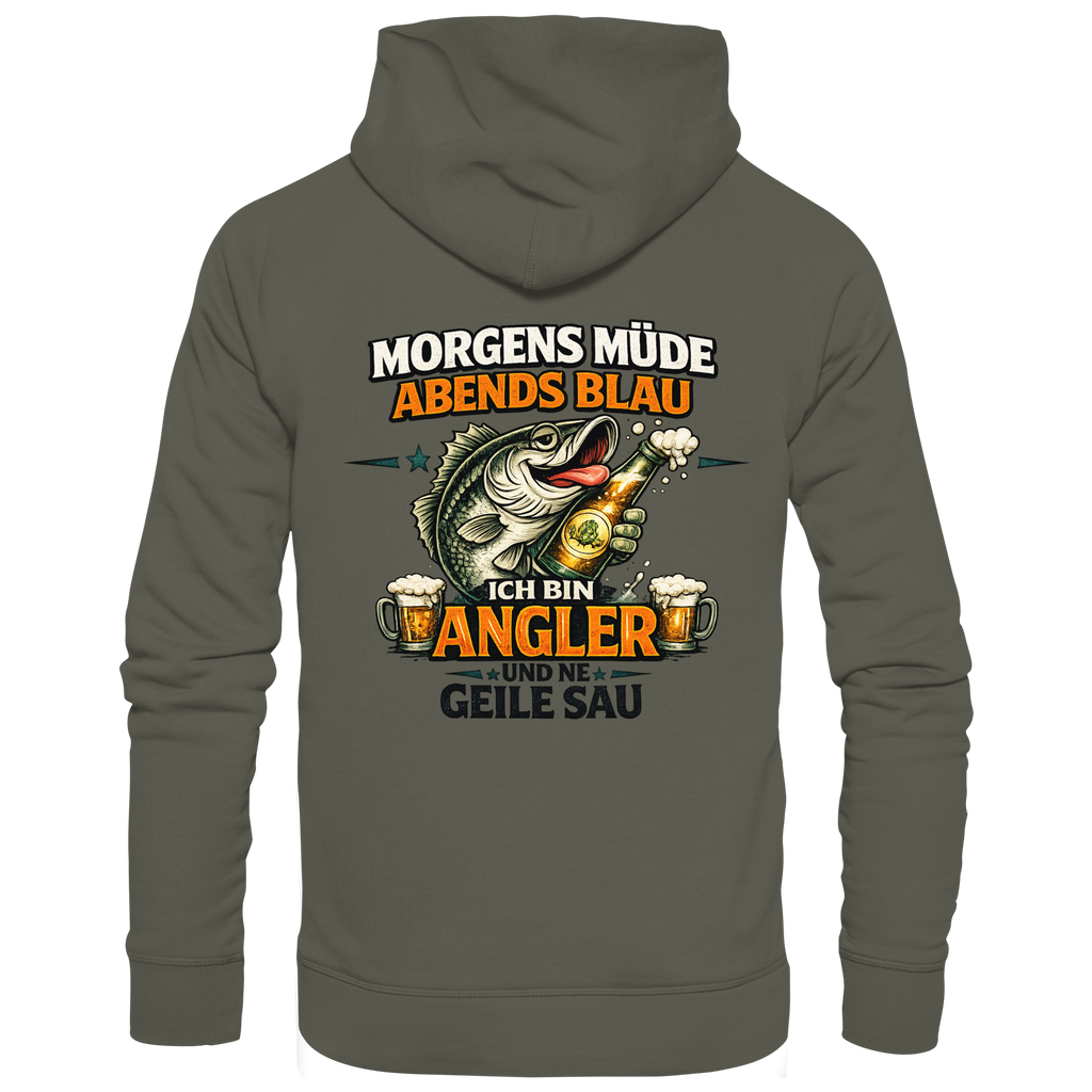Morgens Müde - Premium Hoodie