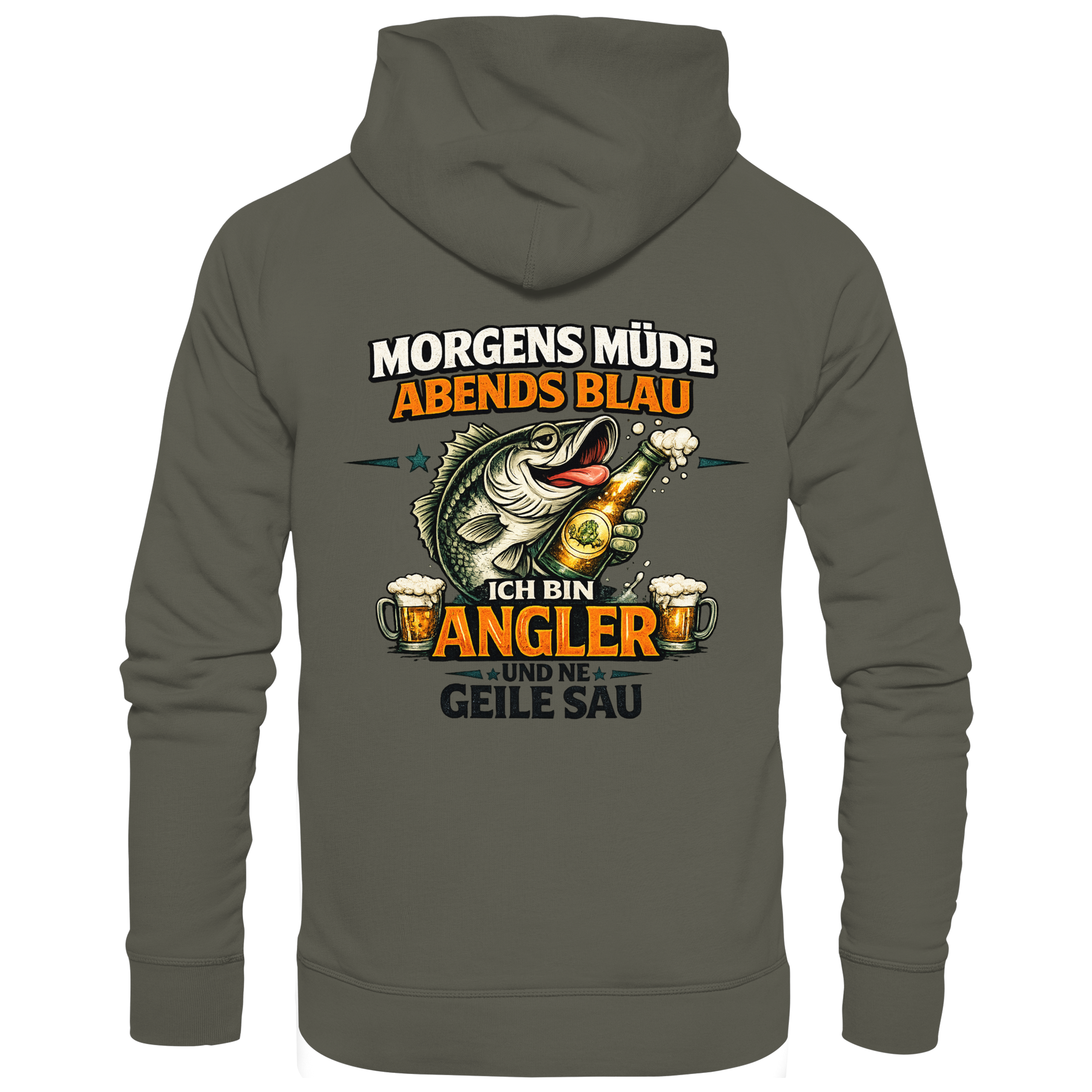 Morgens Müde - Premium Hoodie