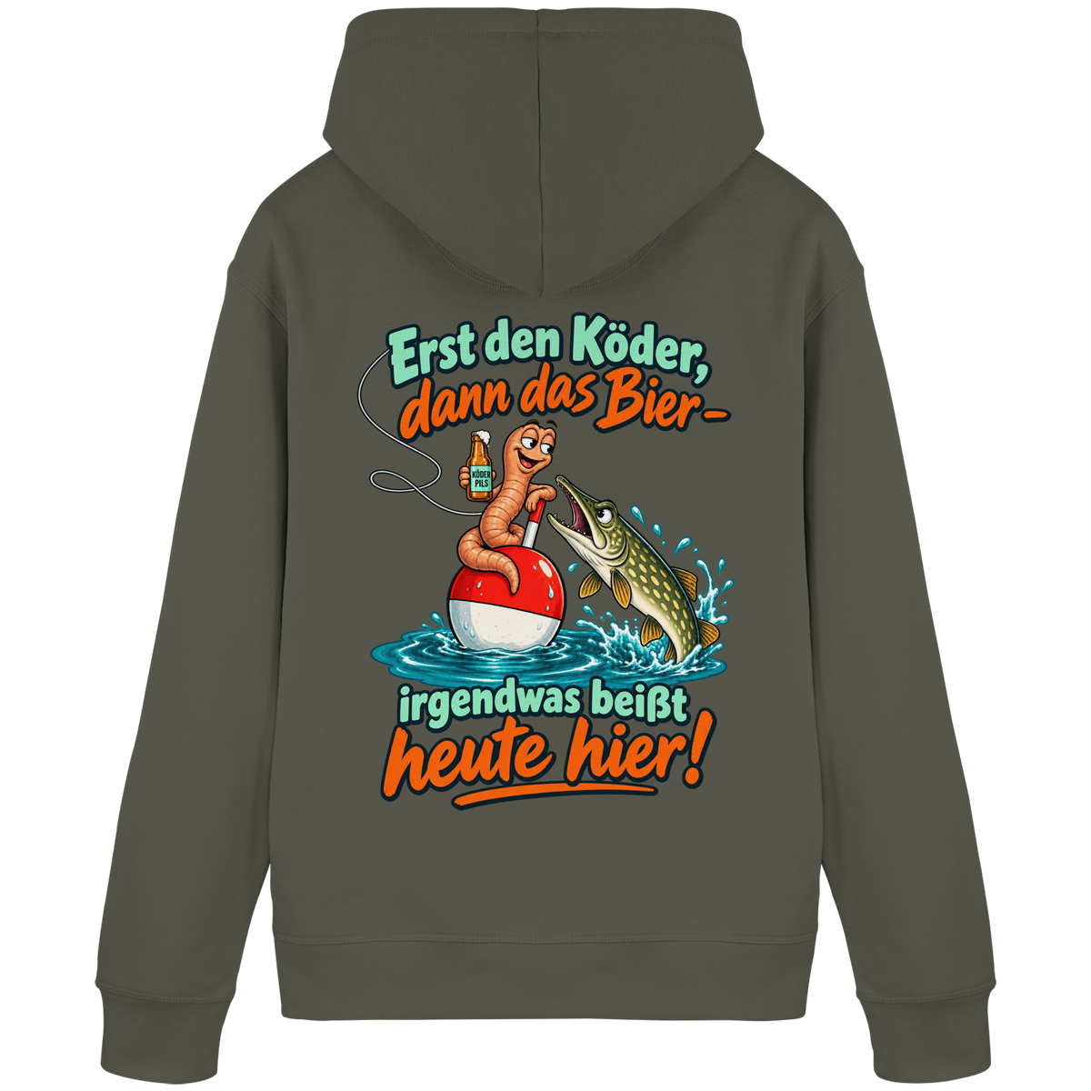 Erst der Köder - Premium Hoodie