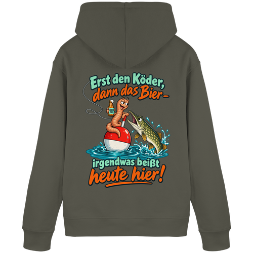 Erst der Köder - Premium-Hoodie