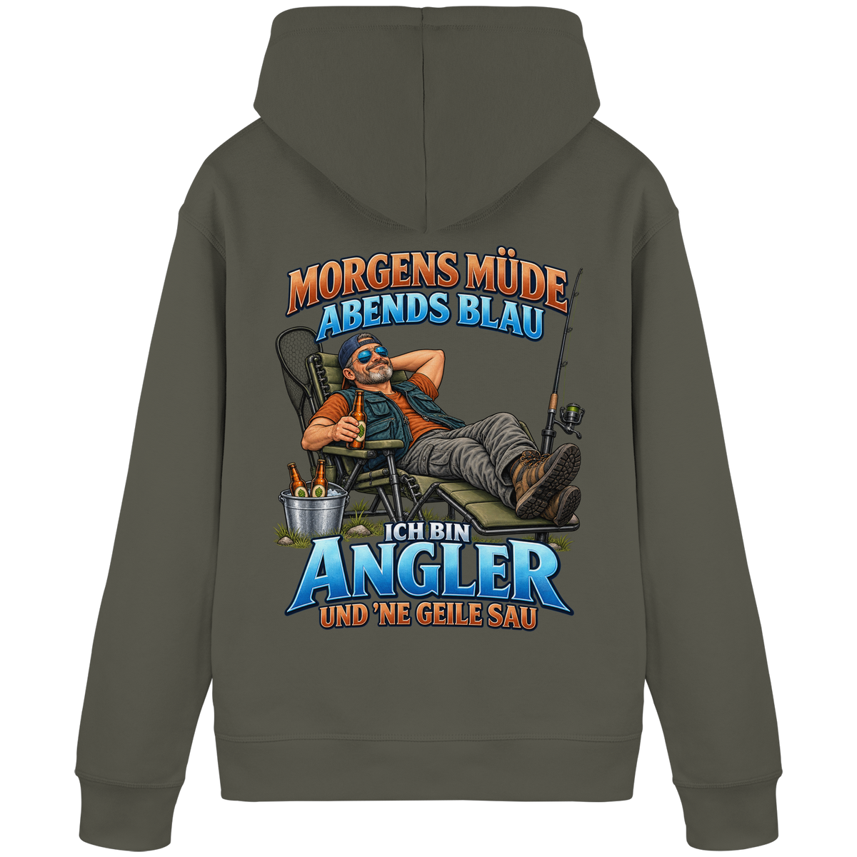 Morgens Müde - Premium-Hoodie