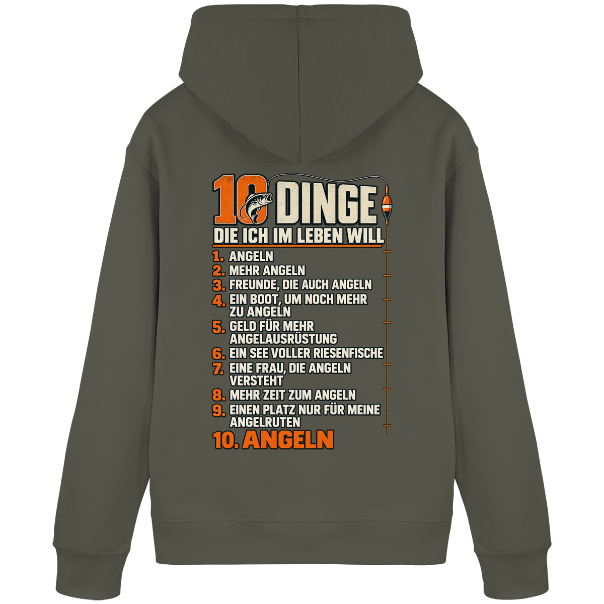 10 Dinge - Premium-Hoodie