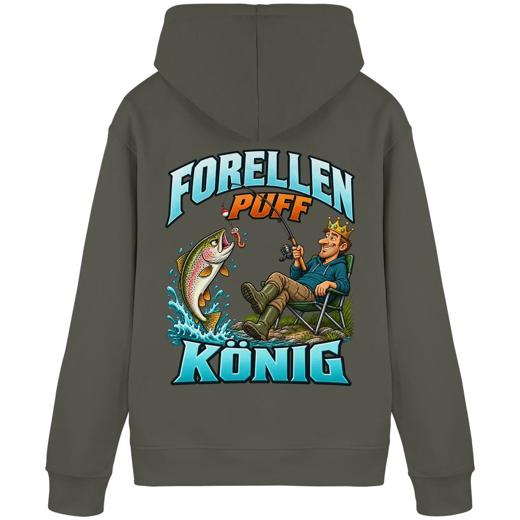 Forellen Puff König - Premium-Hoodie