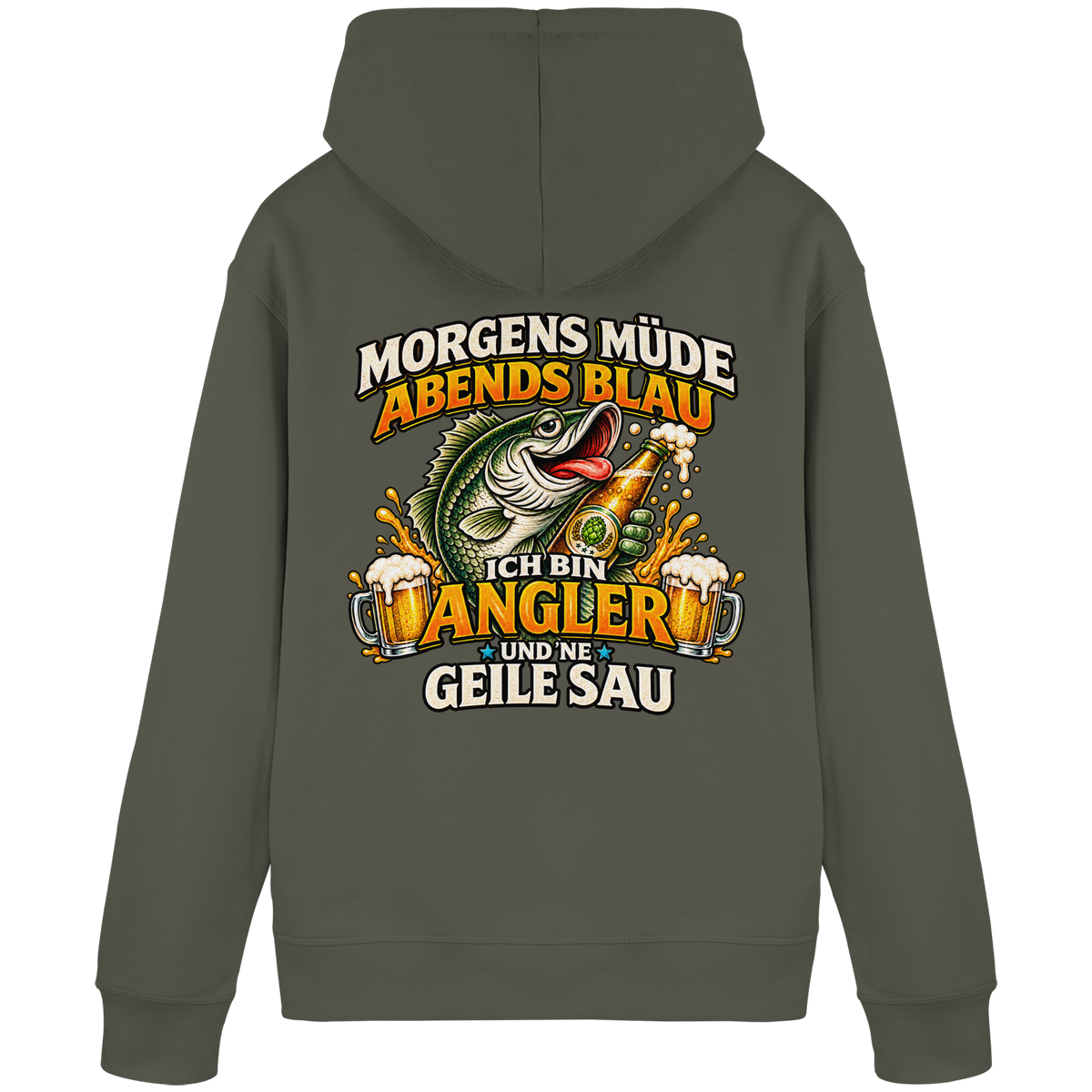 Morgens Müde - Premium-Hoodie