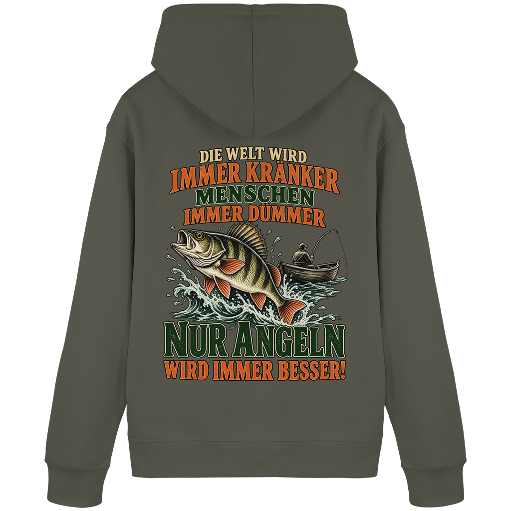 Die Welt Wird - Premium Hoodie