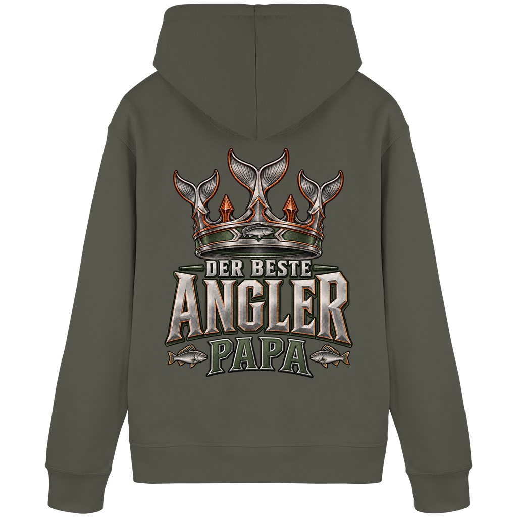 Der Beste Angler Papa - Premium-Hoodie