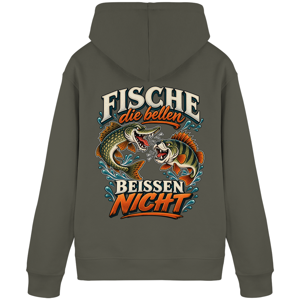 Fische die Bellen - Premium-Hoodie