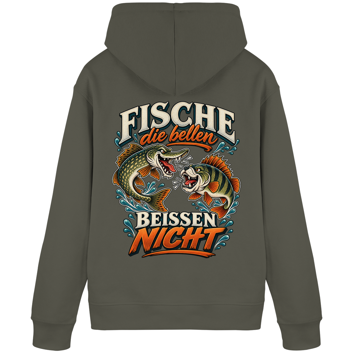 Fische die Bellen - Premium-Hoodie