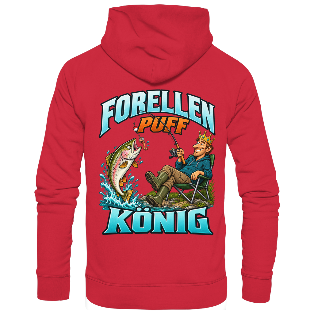 Forellen Puff König - Premium-Hoodie