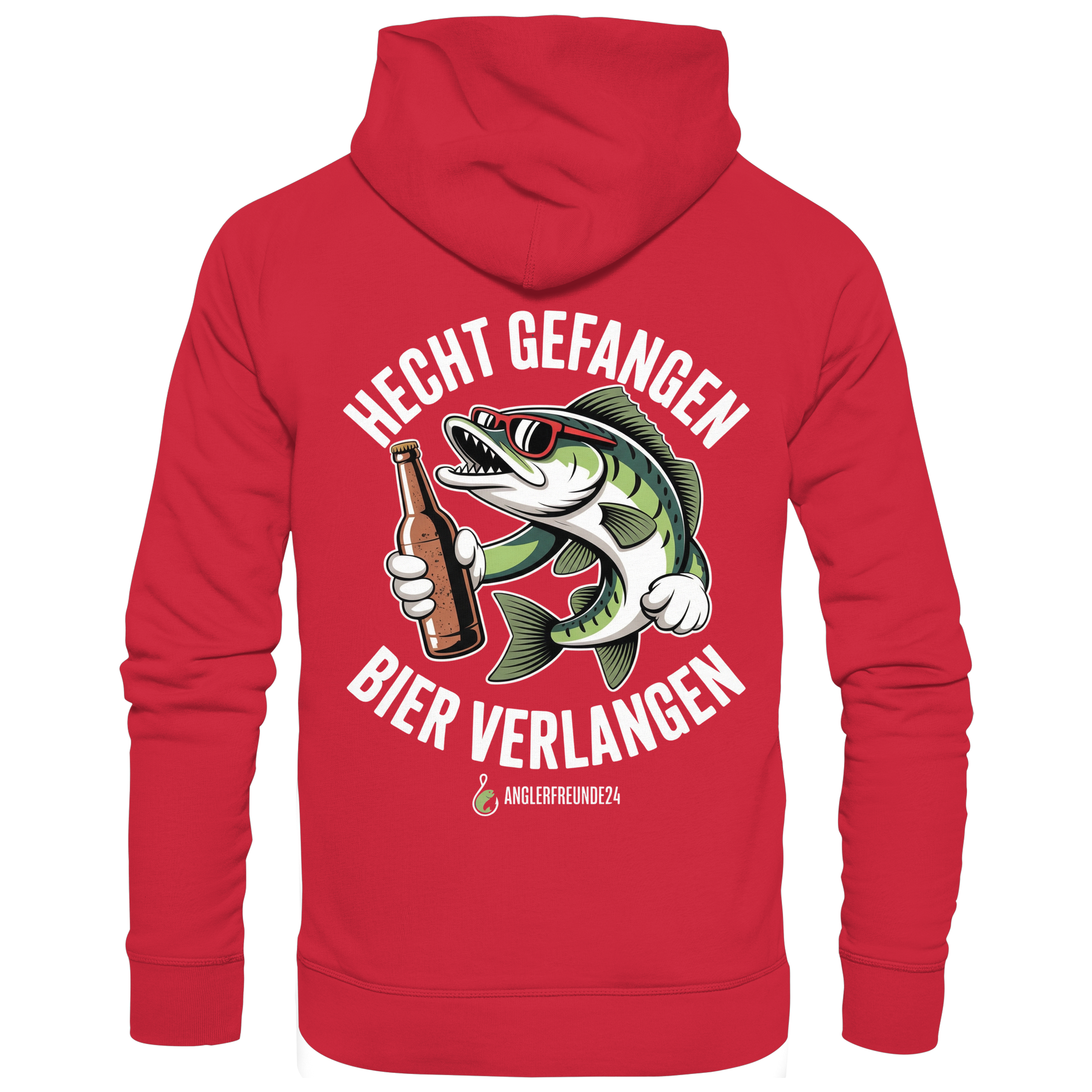 Hecht Gefangen  - Premium Hoodie