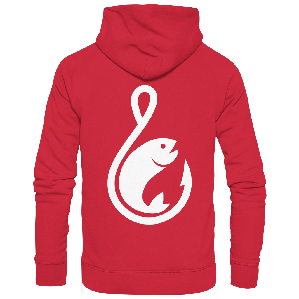 Anglerfreunde Logo - Premium Hoodie