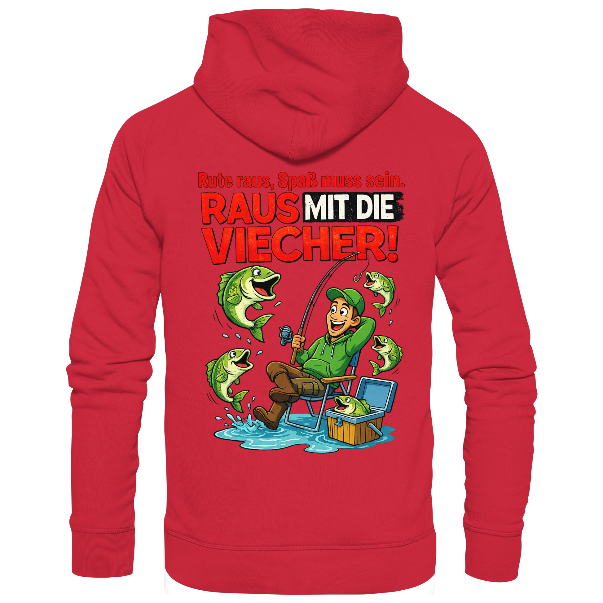 Raus Mit Die Viecher  - Premium Hoodie
