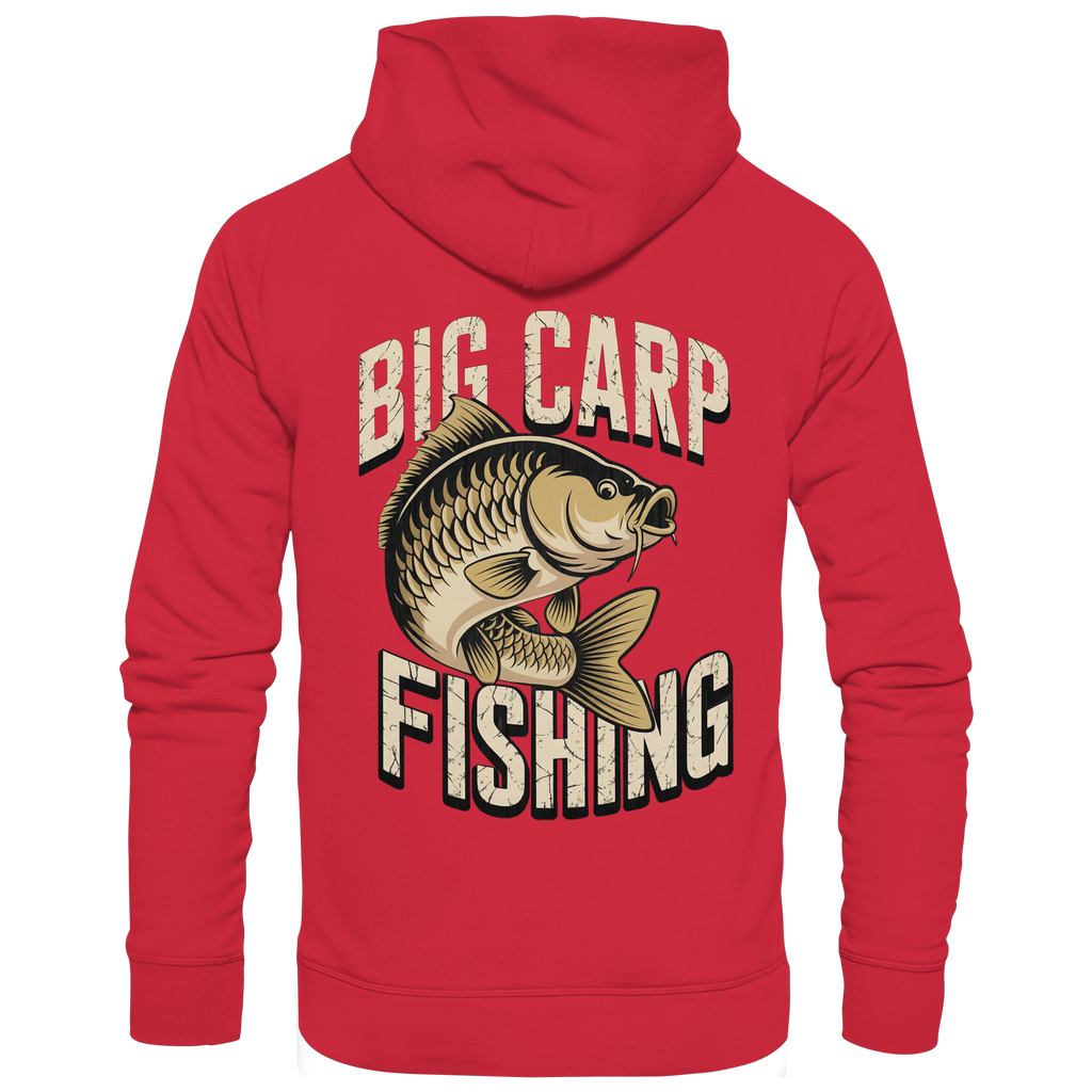Big Carp Fishing - Premium Hoodie