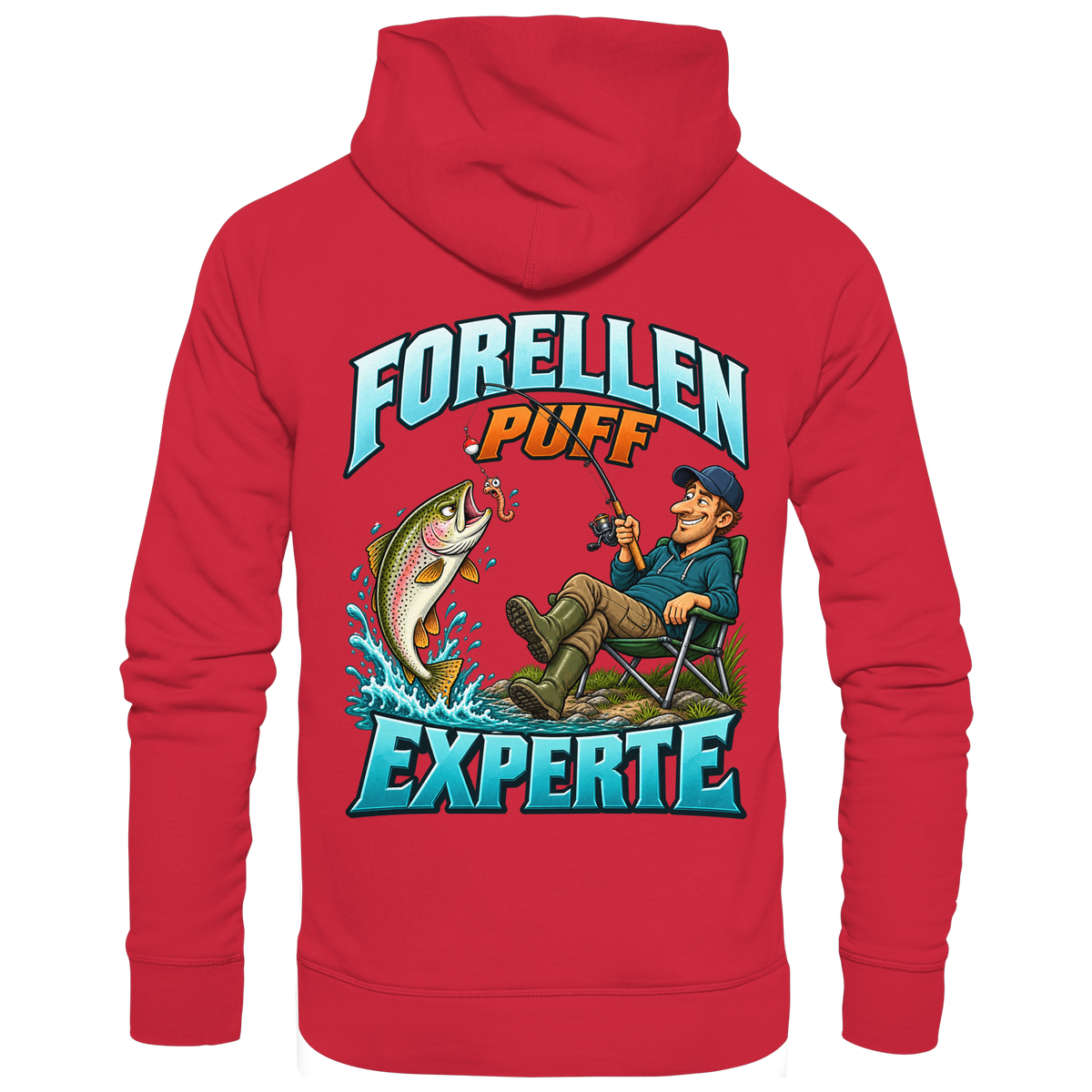 Forellen Puff Experte - Premium-Hoodie