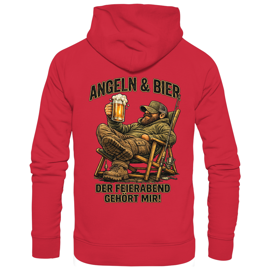 Angeln & Bier - Premium Hoodie
