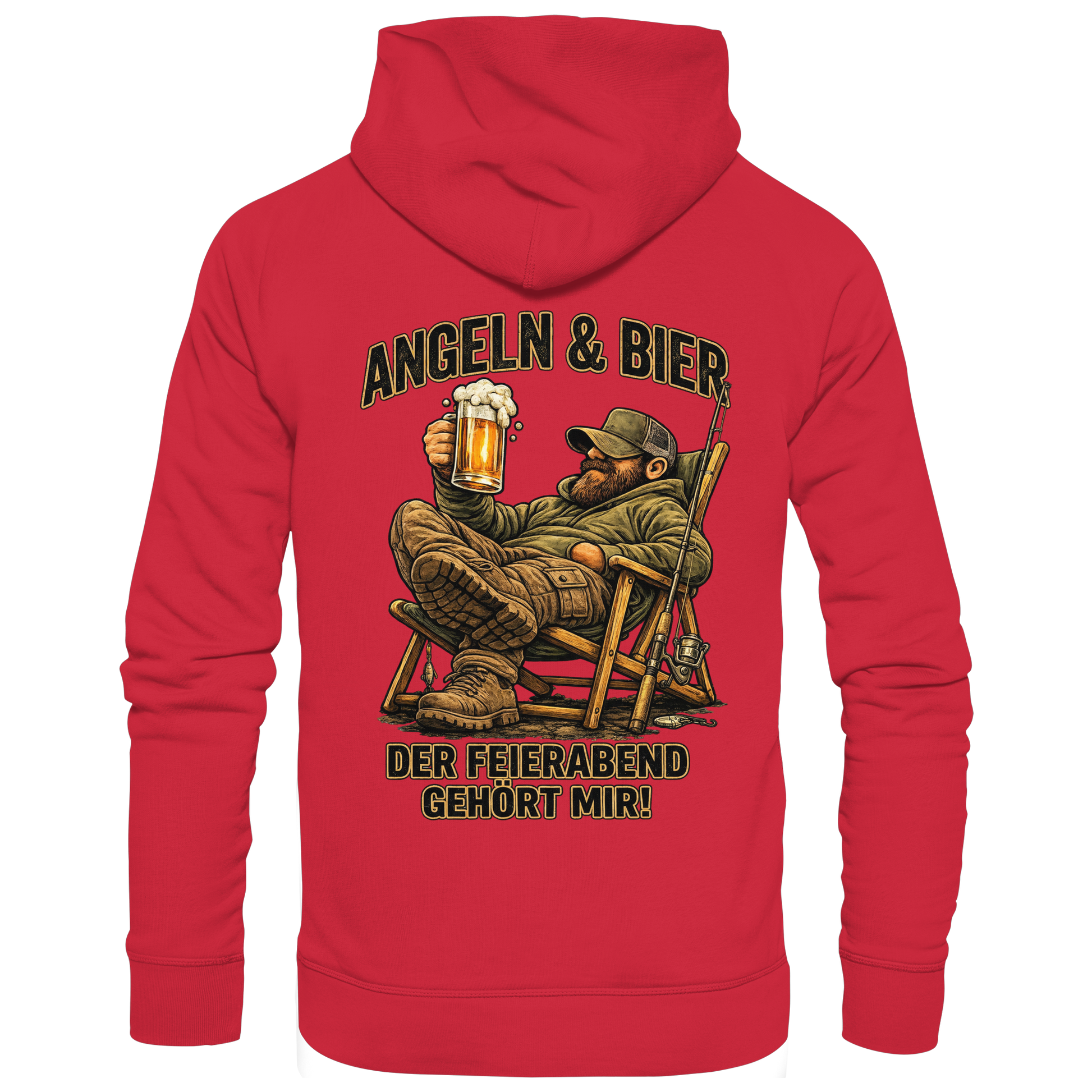 Angeln & Bier - Premium Hoodie