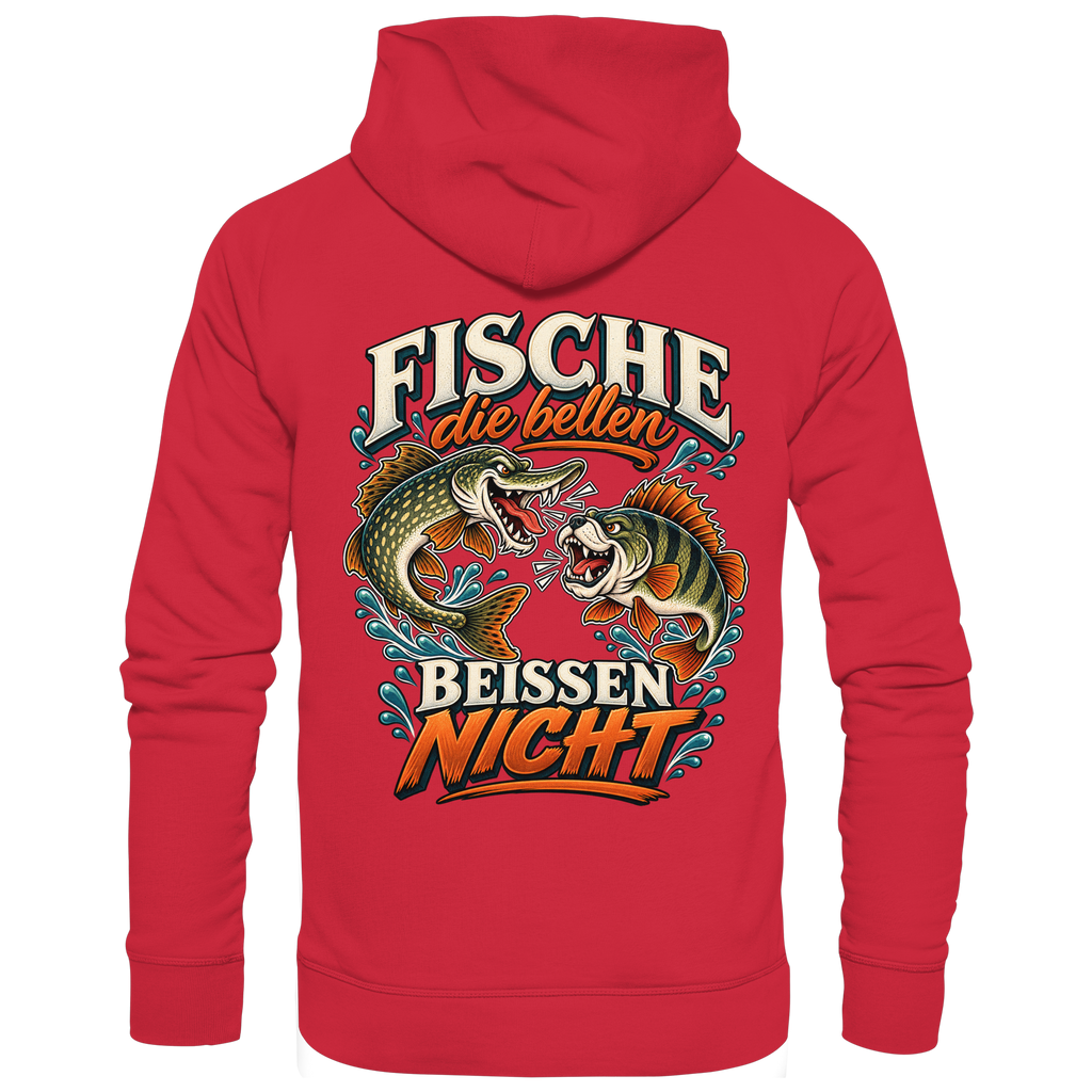 Fische die Bellen - Premium-Hoodie