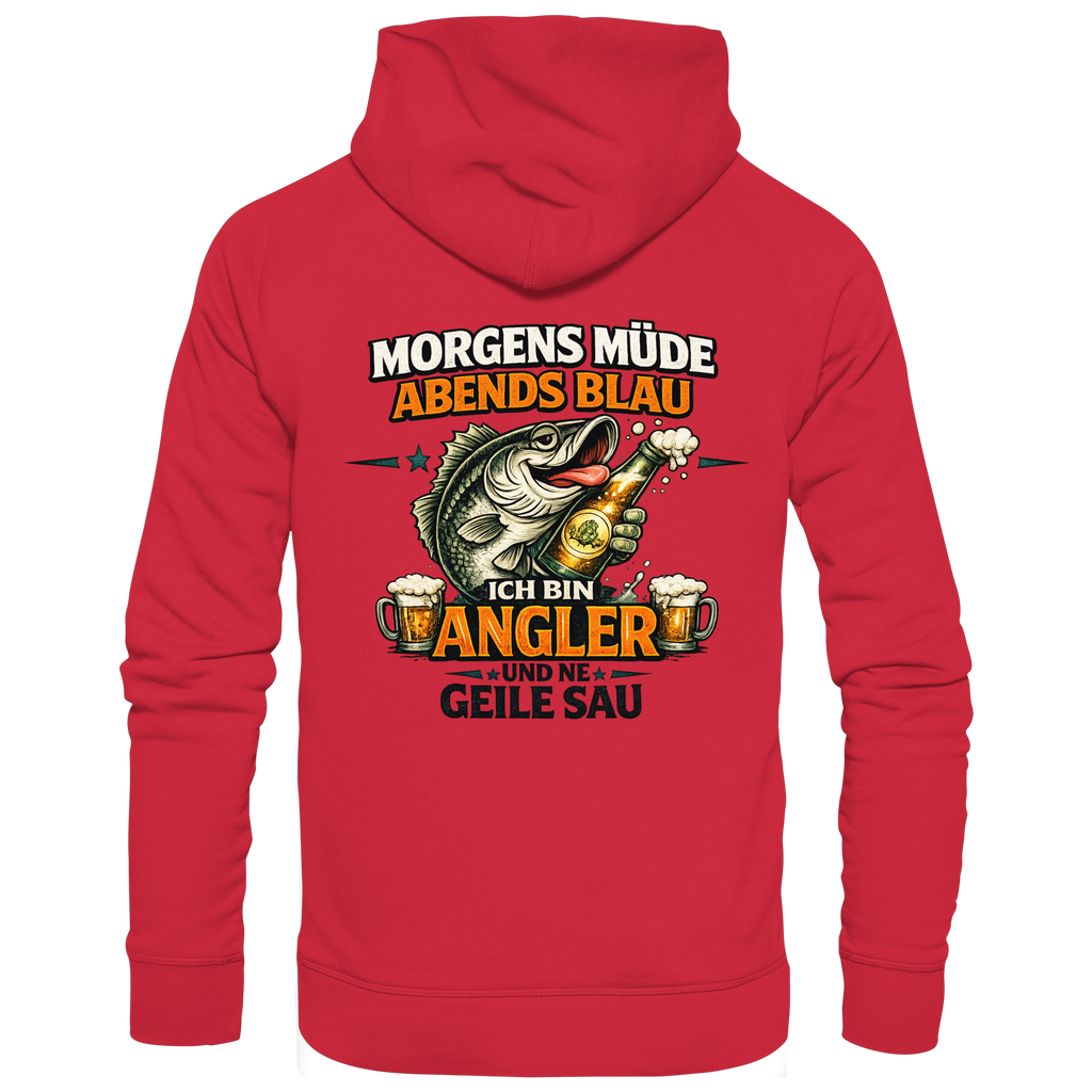 Morgens Müde - Premium Hoodie