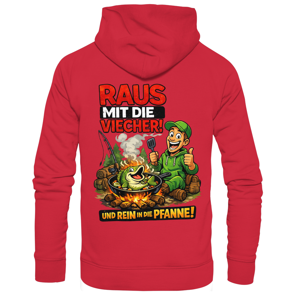 Raus Mit- Rein Pfanne - Premium Hoodie