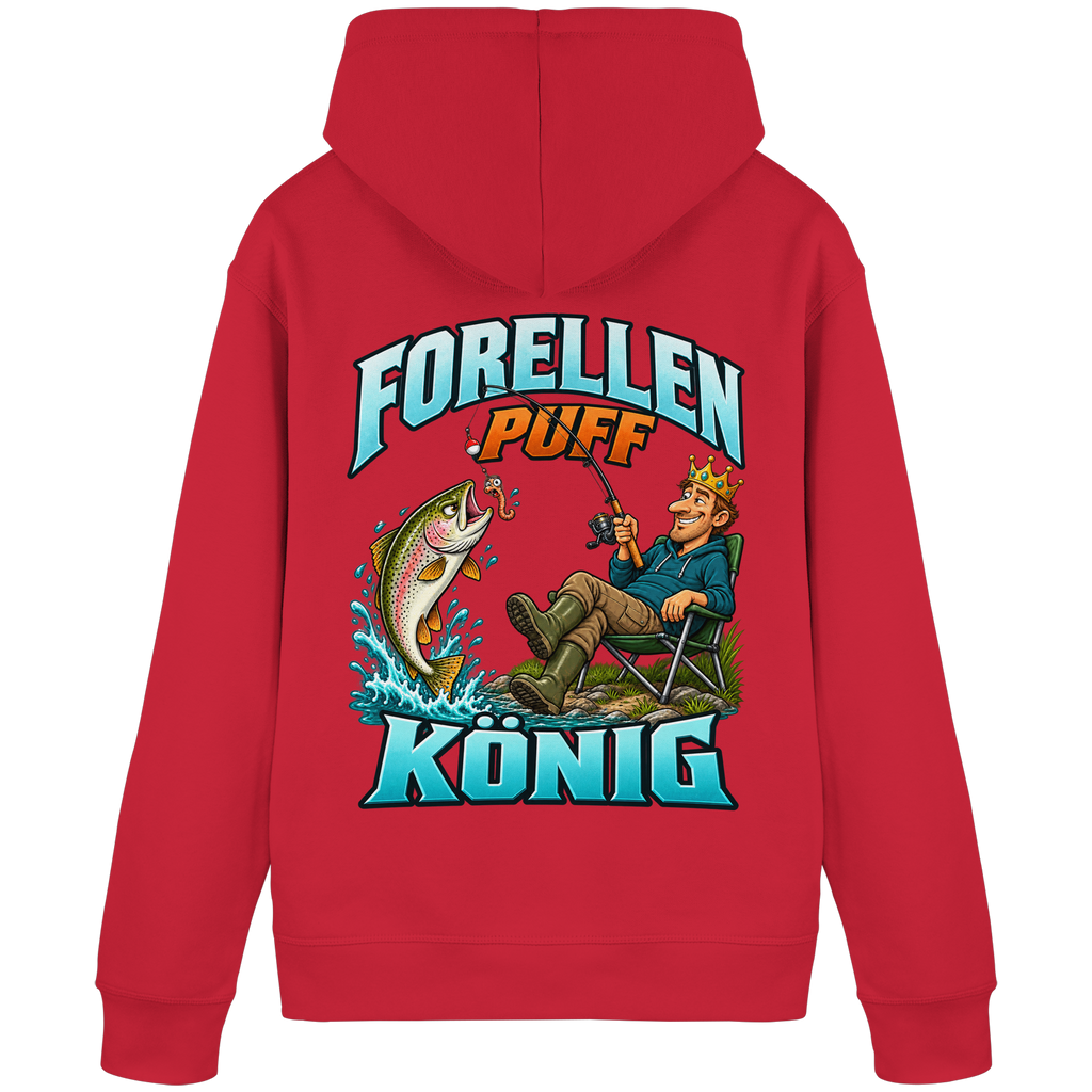 Forellen Puff König - Premium-Hoodie