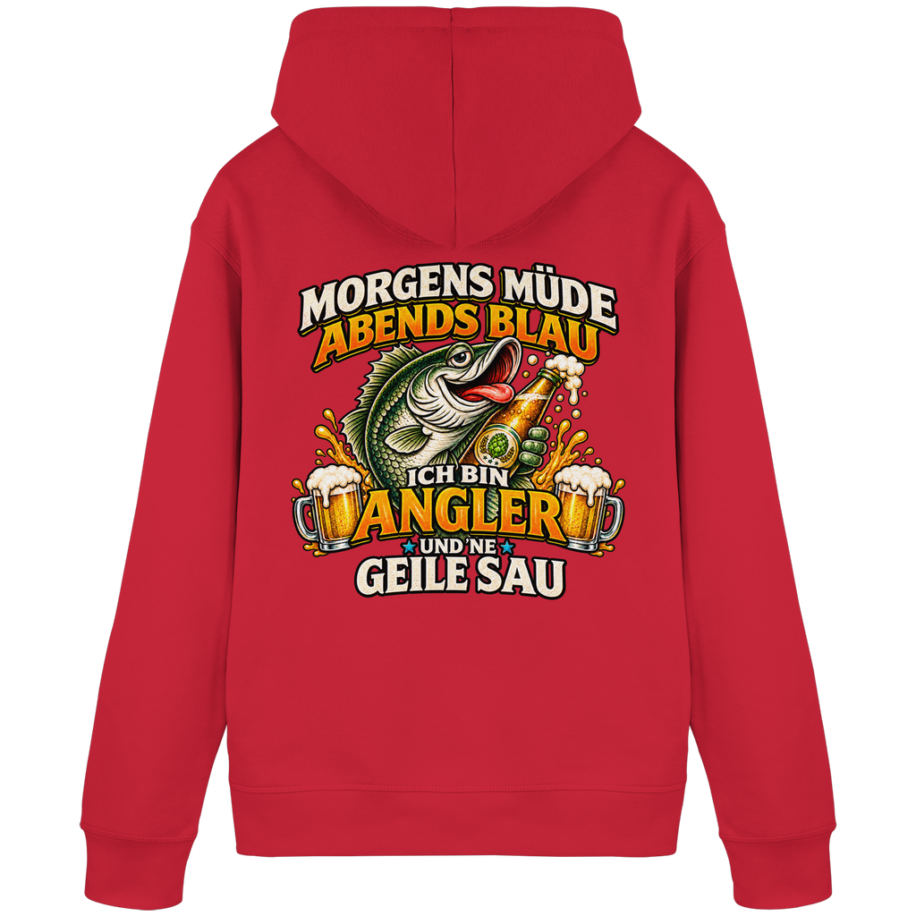 Morgens Müde - Premium-Hoodie