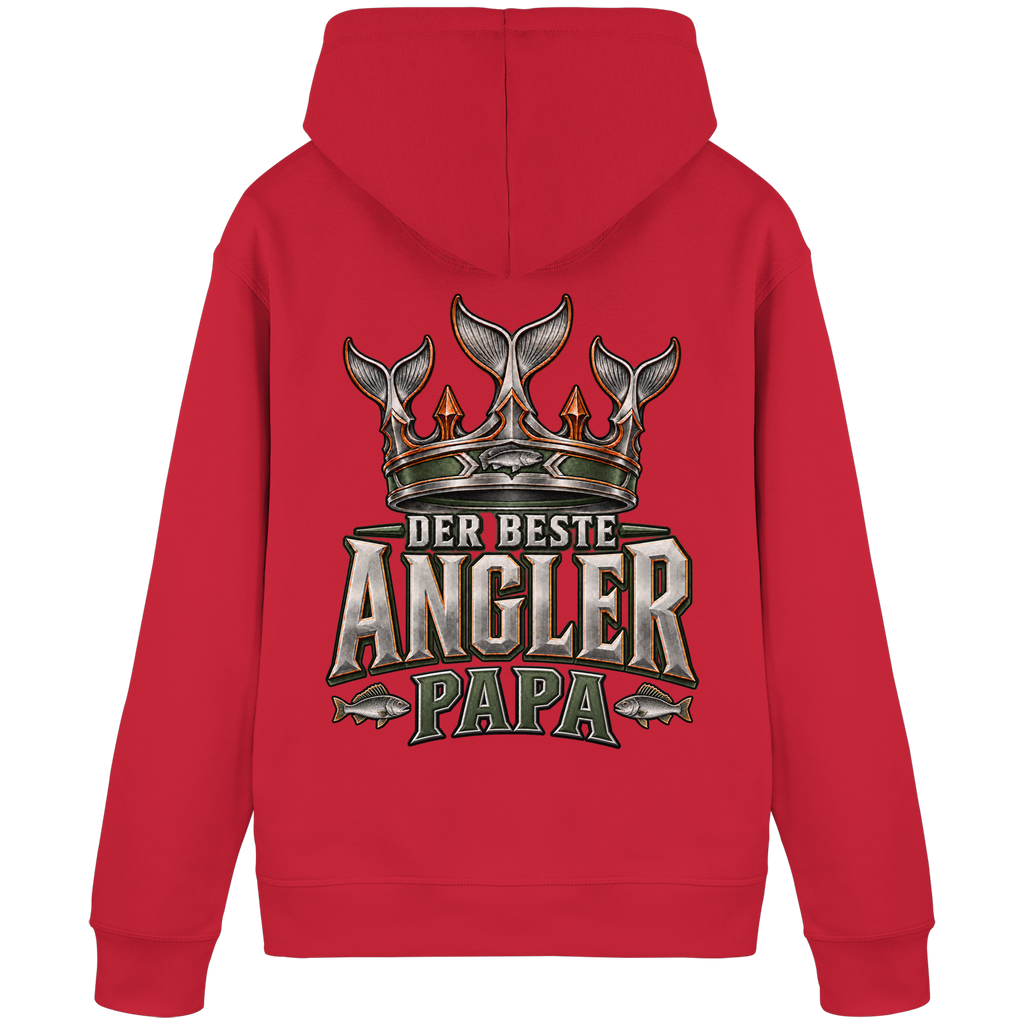 Der Beste Angler Papa - Premium-Hoodie