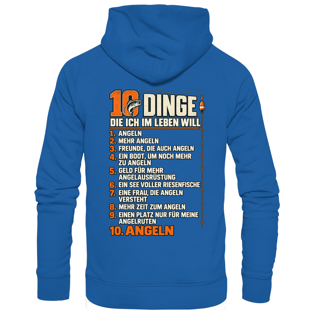 10 Dinge - Premium-Hoodie