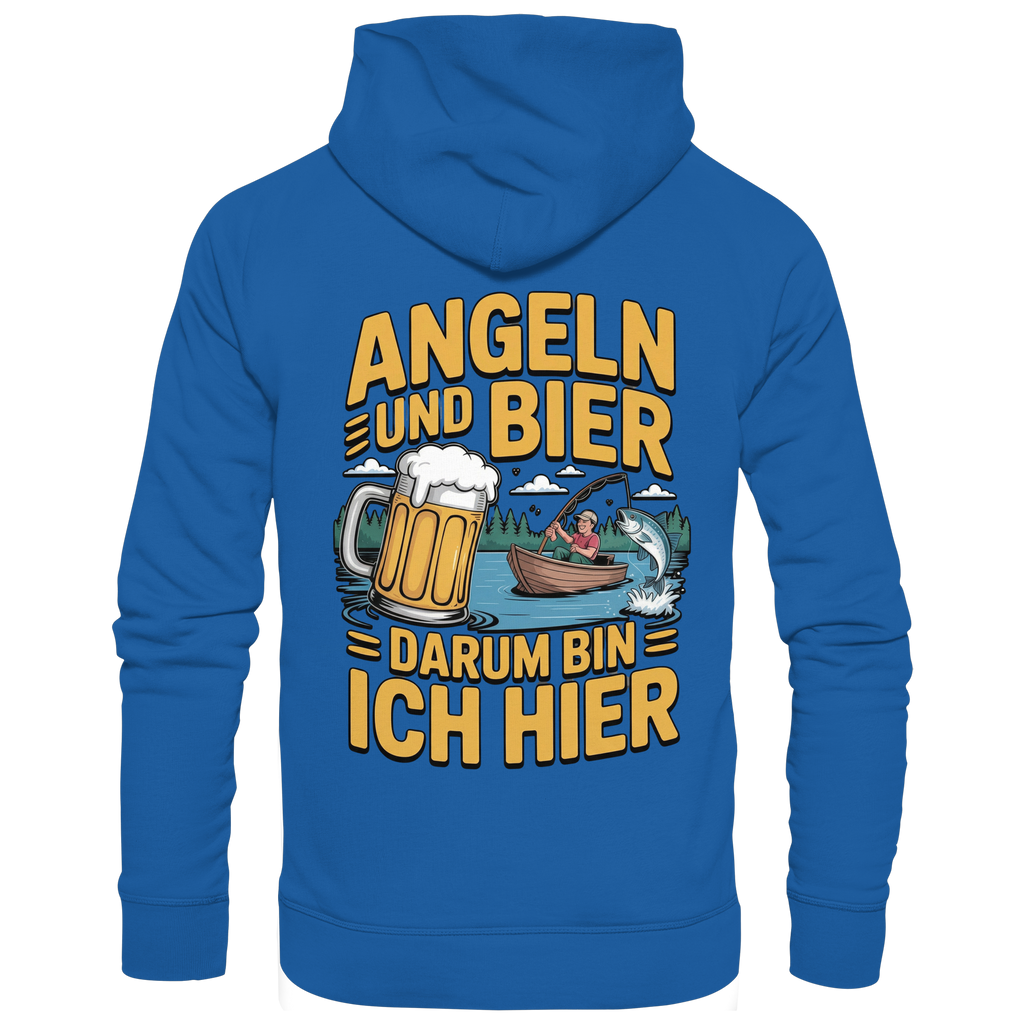 Angeln und Bier  - Premium Hoodie