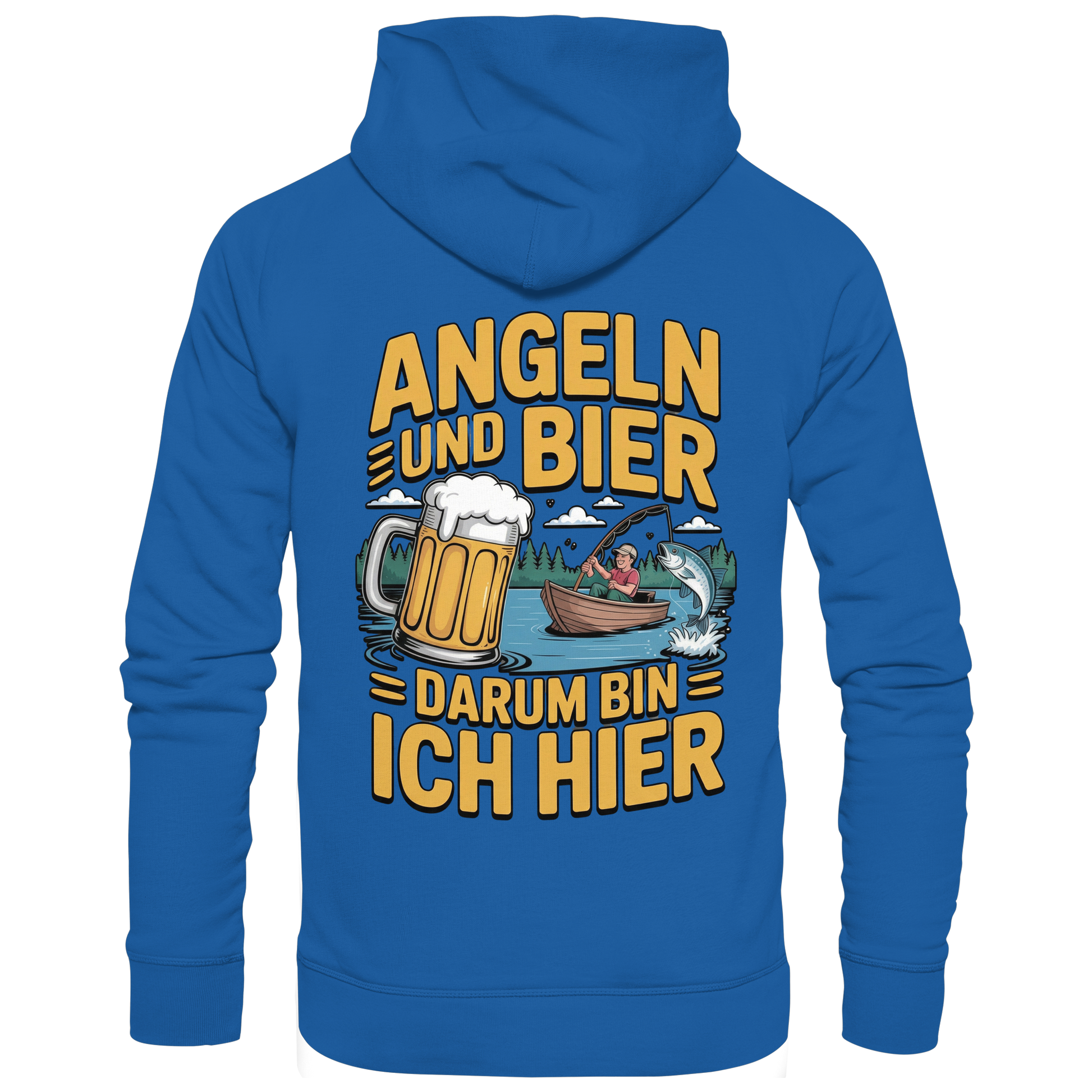 Angeln und Bier  - Premium Hoodie