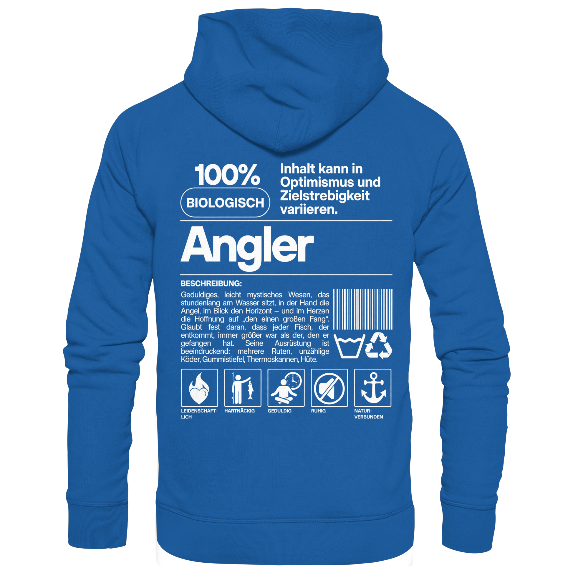 100% Angler - Premium Hoodie