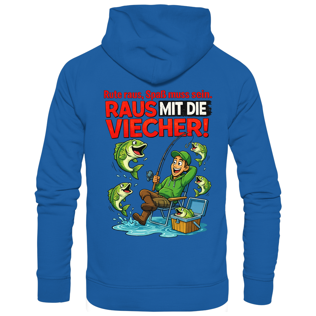 Raus Mit Die Viecher  - Premium Hoodie