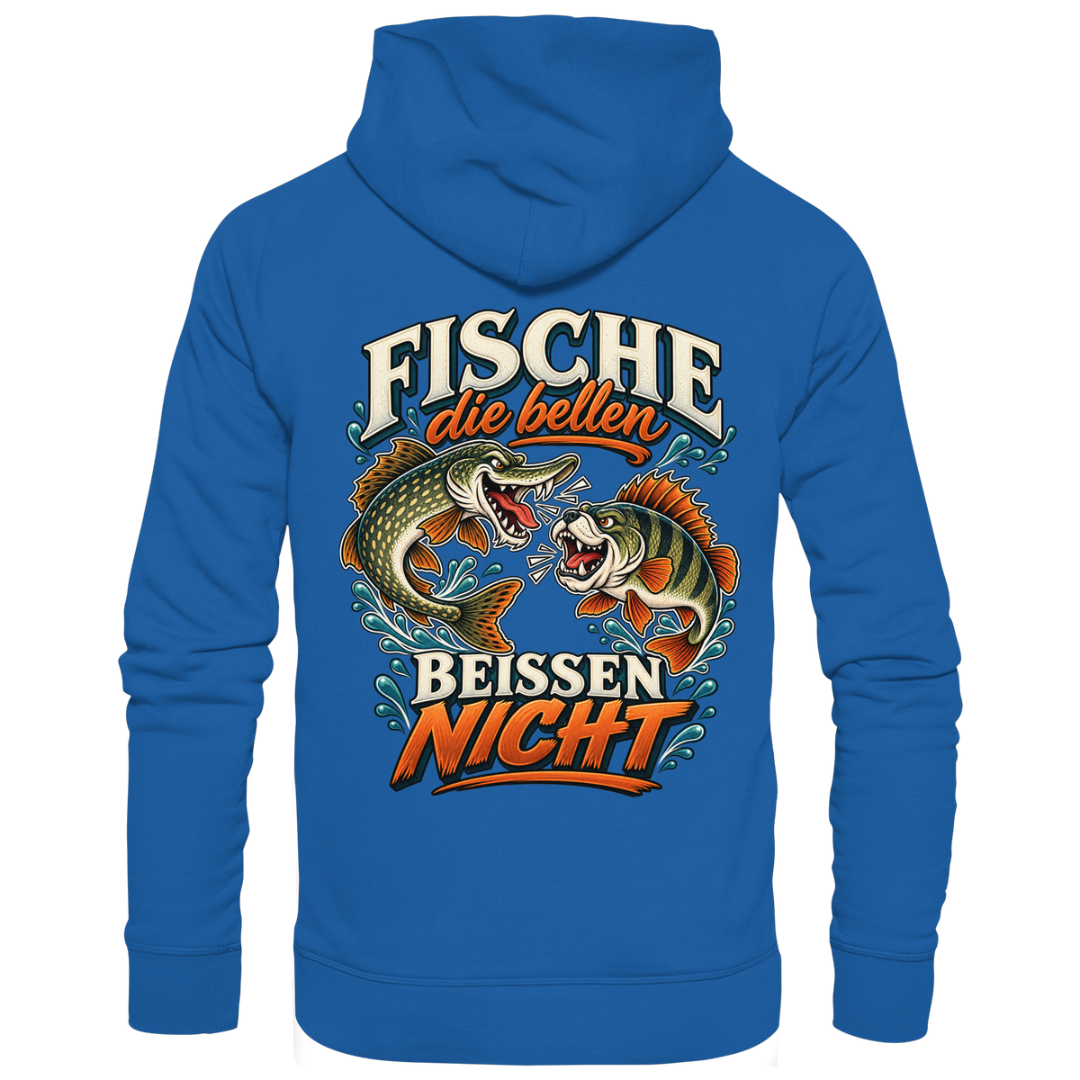 Fische die Bellen - Premium-Hoodie