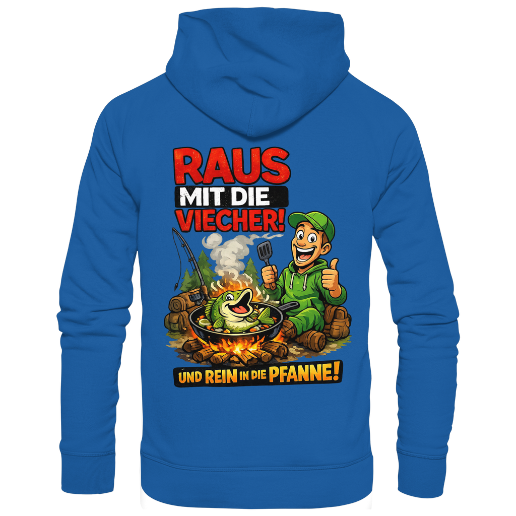 Raus Mit- Rein Pfanne - Premium Hoodie